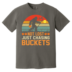 Funny Bigfoot Chasing Buckets Unisex T-shirts