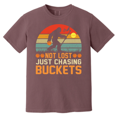 Funny Bigfoot Chasing Buckets Unisex T-shirts