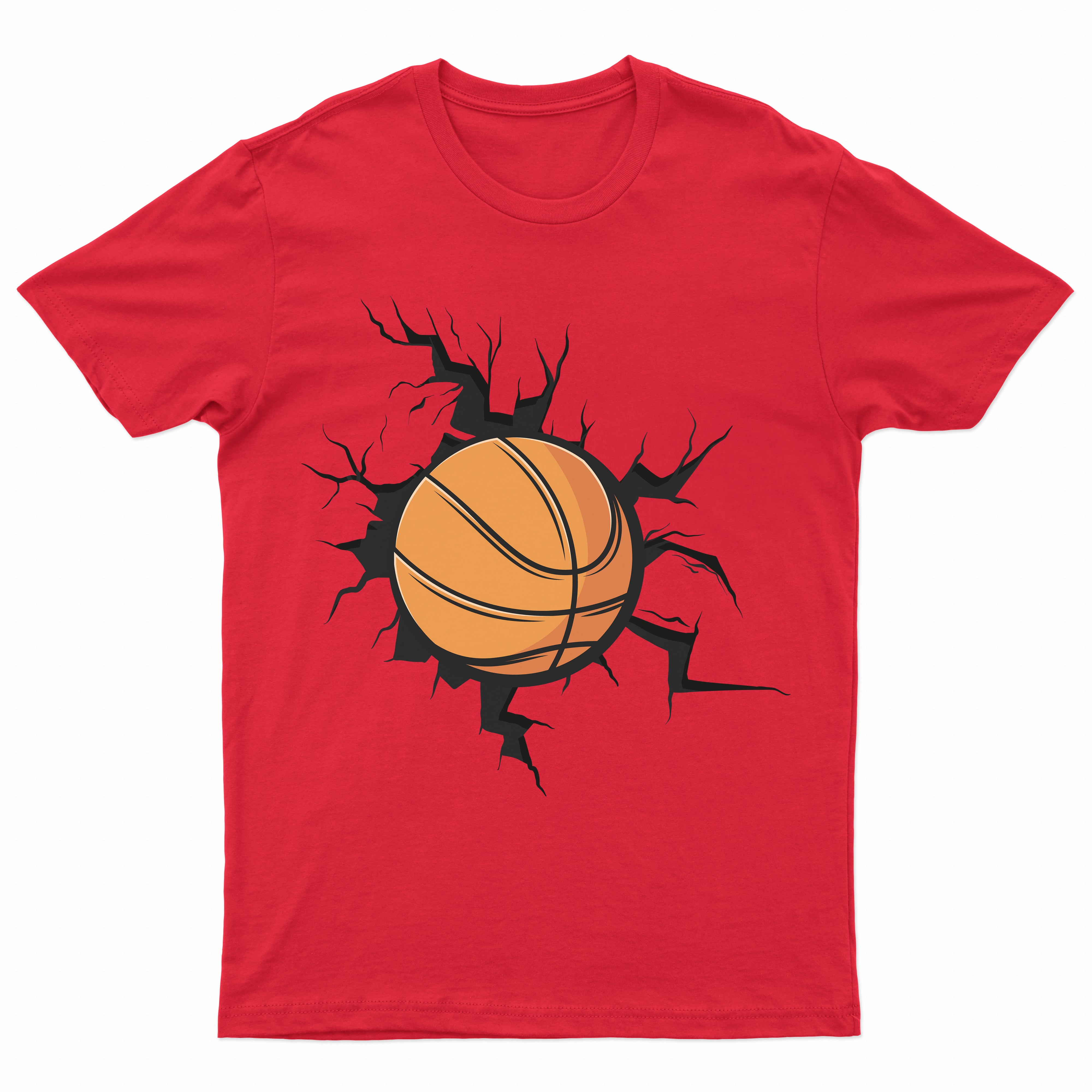 Graphic Sports Basketball Player Kids Youth T-shirts