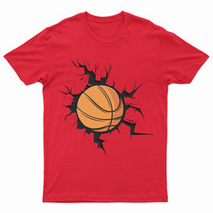 Graphic Sports Basketball Player Kids Youth T-shirts