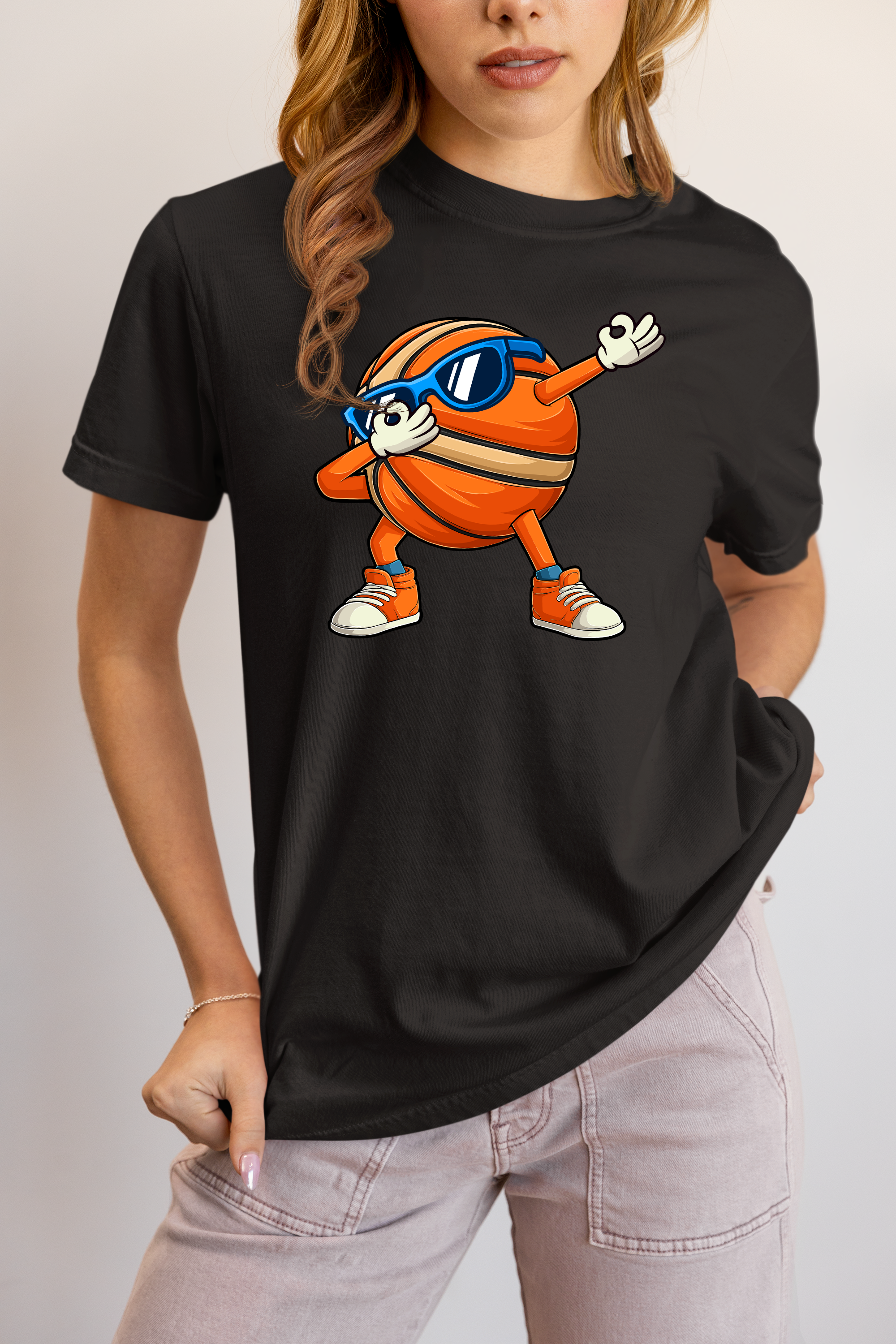 Funny Dabbing Basketball - 3-Pointer Celebration T-Shirt