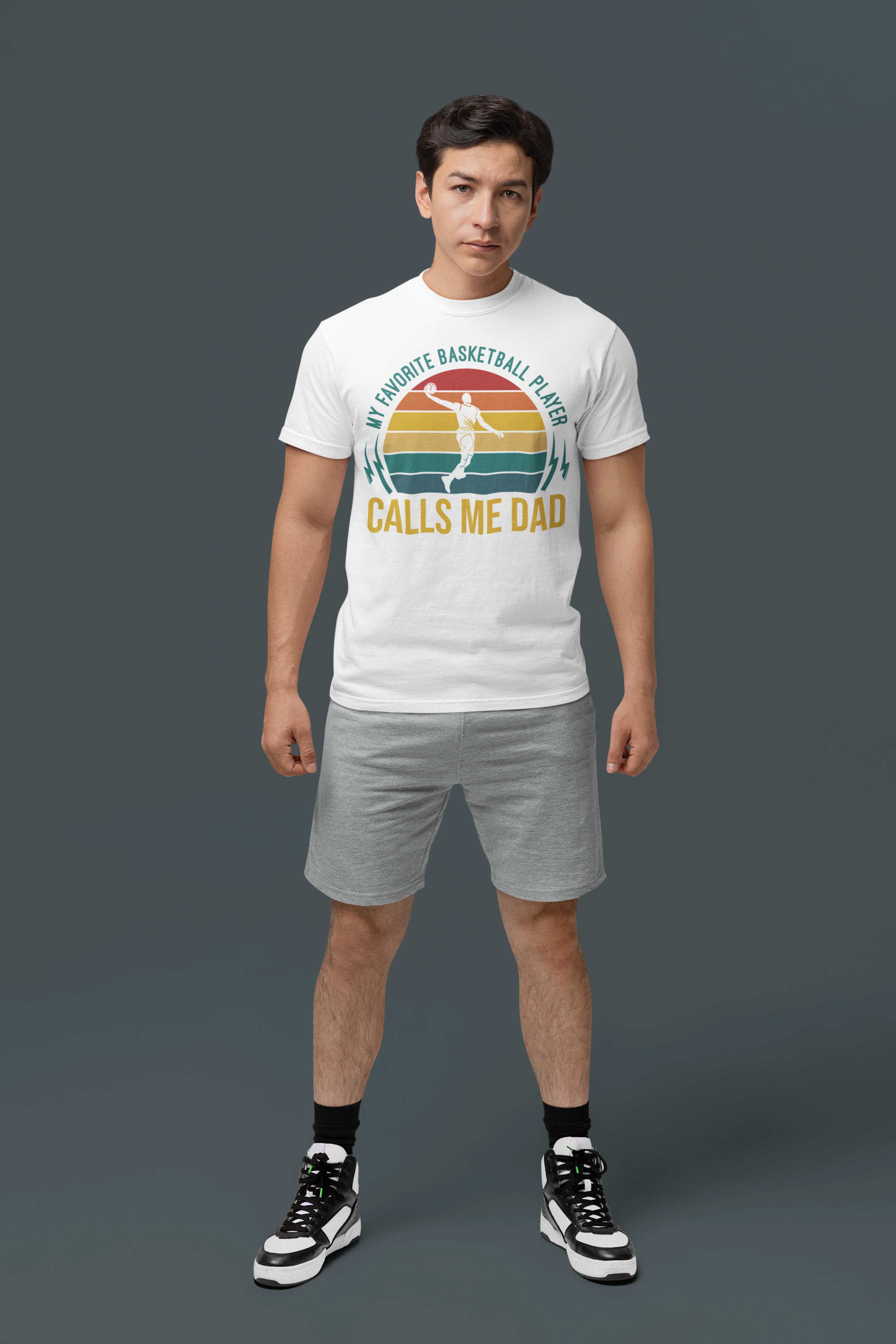 My Favorite Basketball Player Calls Me Dad T-Shirt for Father