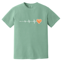 Unisex T-shirts Heartbeat Basketball