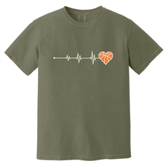 Unisex T-shirts Heartbeat Basketball