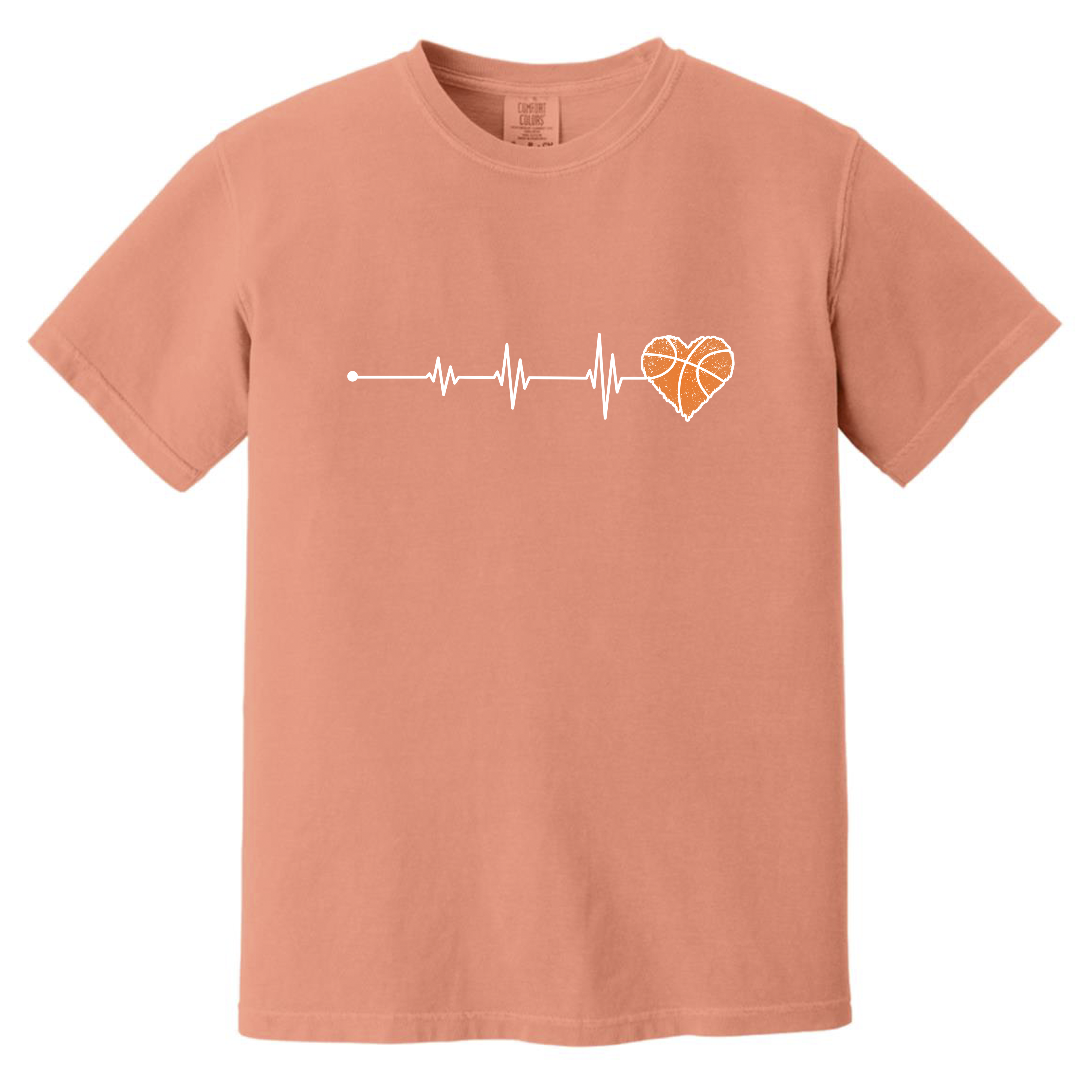Unisex T-shirts Heartbeat Basketball
