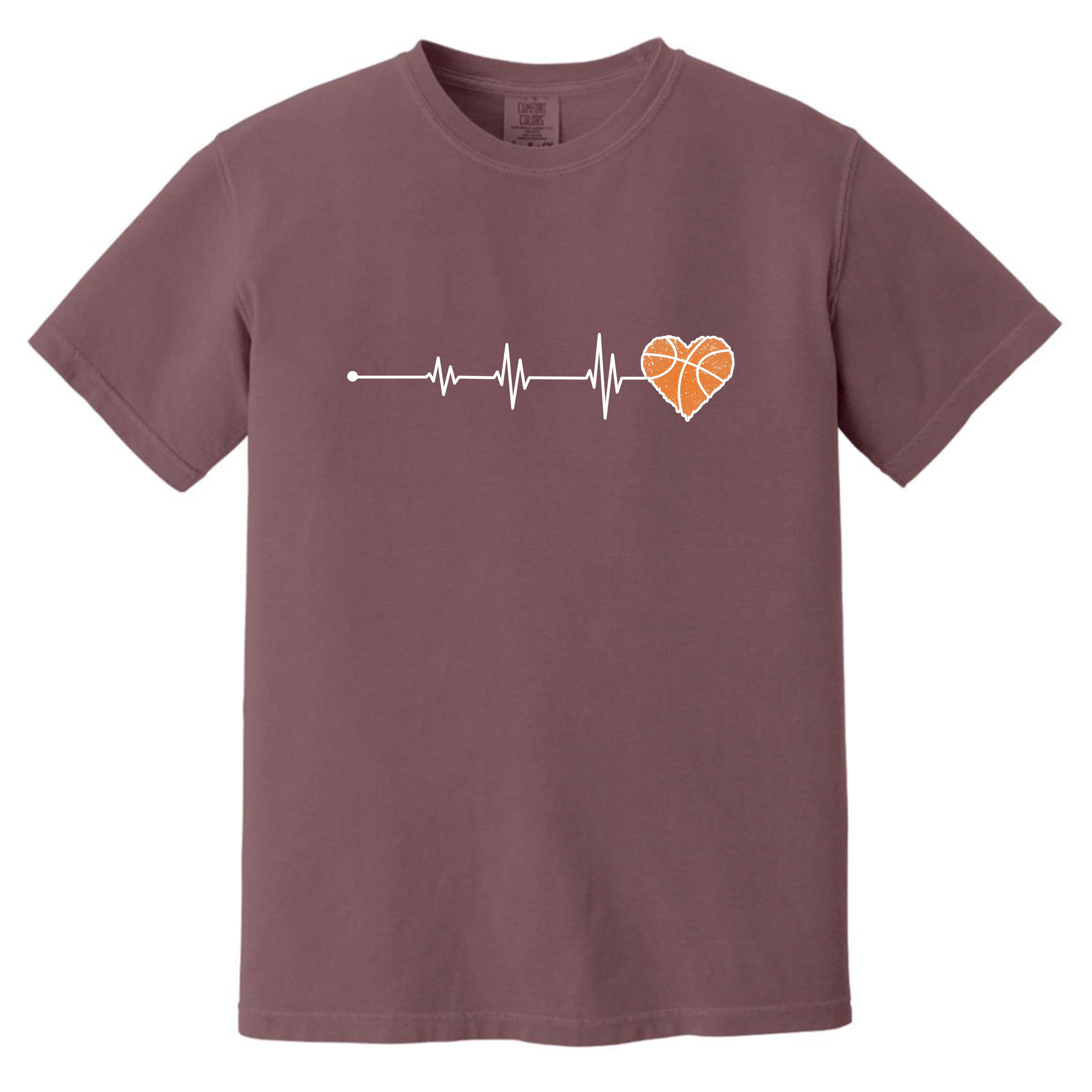 Unisex T-shirts Heartbeat Basketball