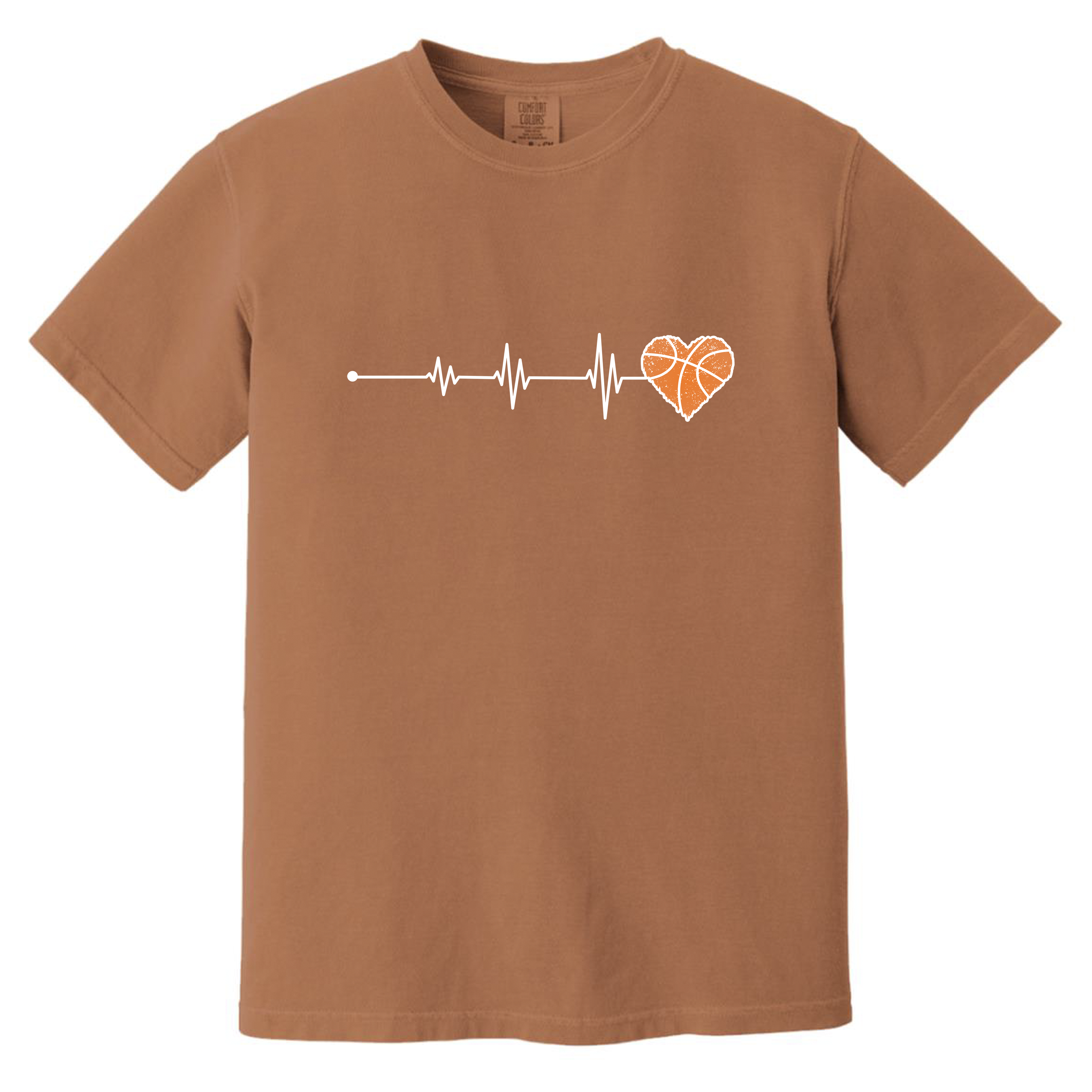 Unisex T-shirts Heartbeat Basketball
