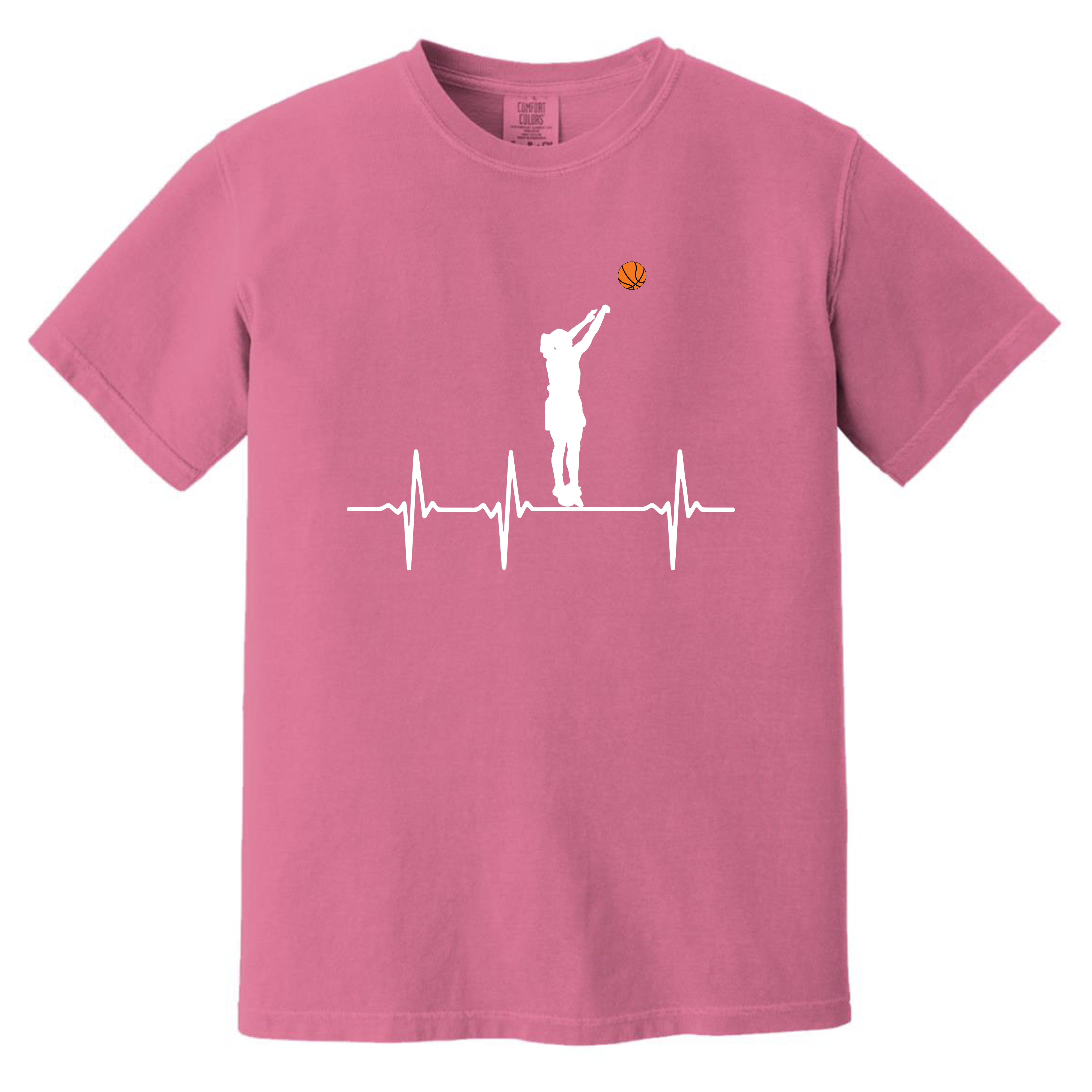 Basketball Heartbeat Women T-Shirt