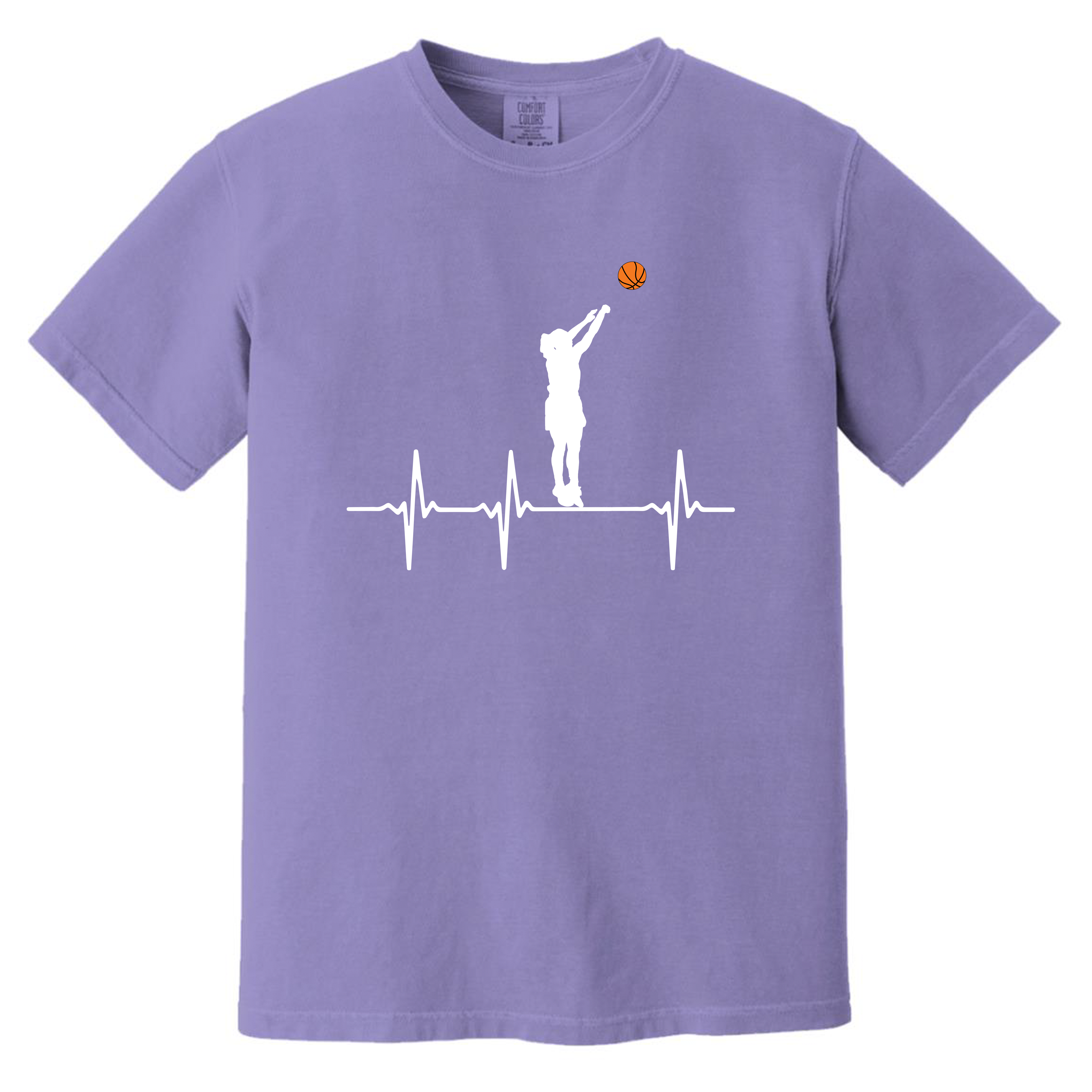 Basketball Heartbeat Women T-Shirt