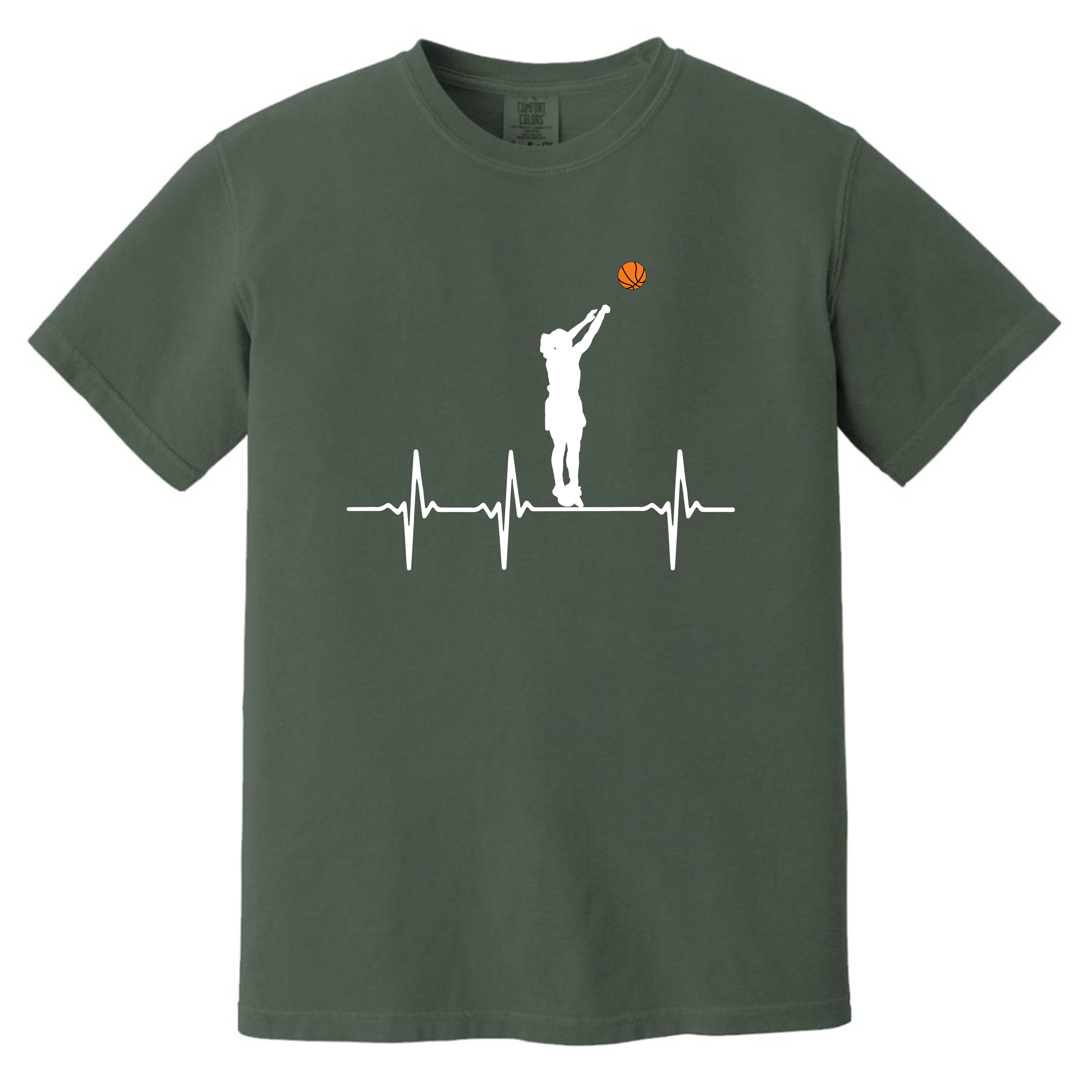 Basketball Heartbeat Women T-Shirt