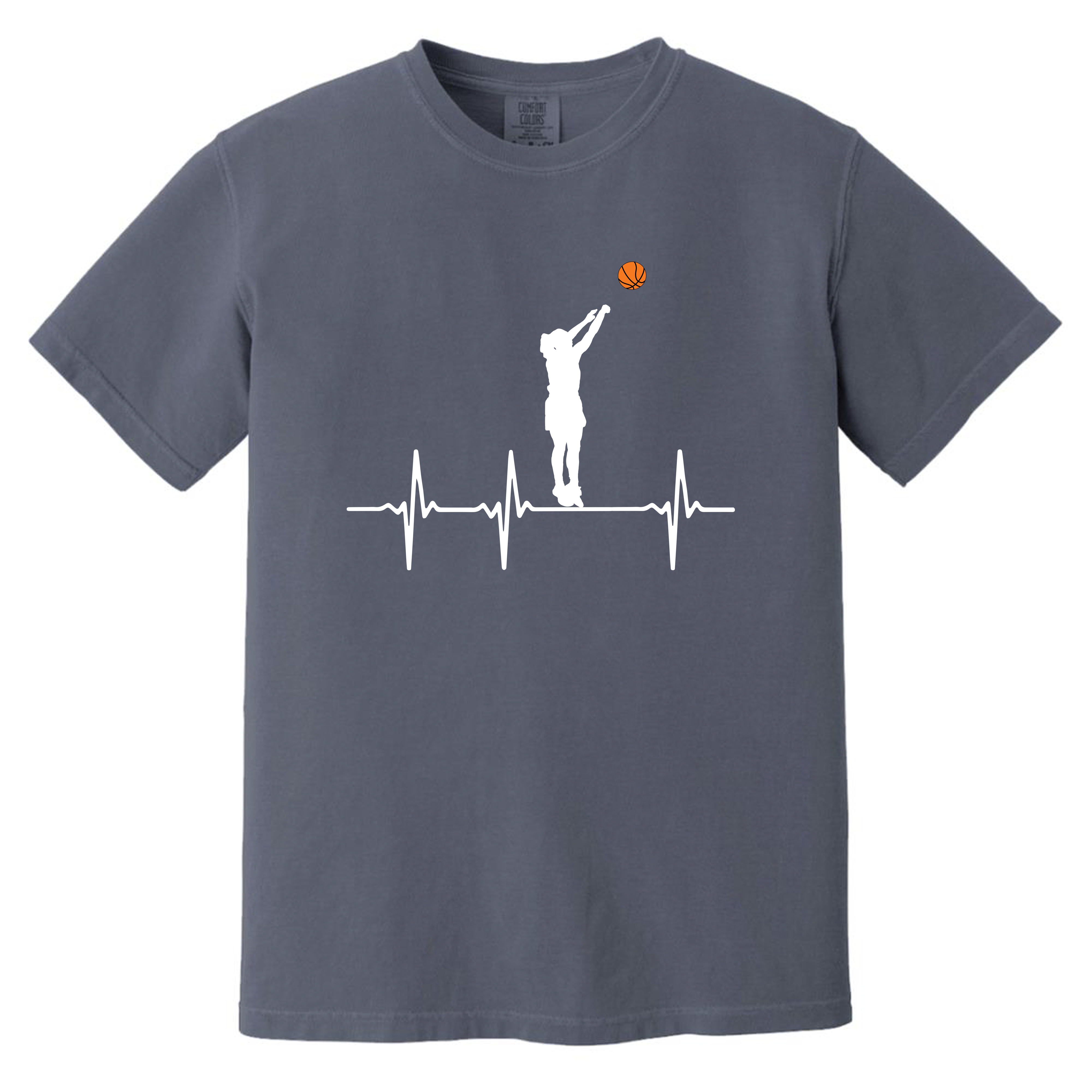 Basketball Heartbeat Women T-Shirt