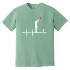 Basketball Heartbeat Women T-Shirt