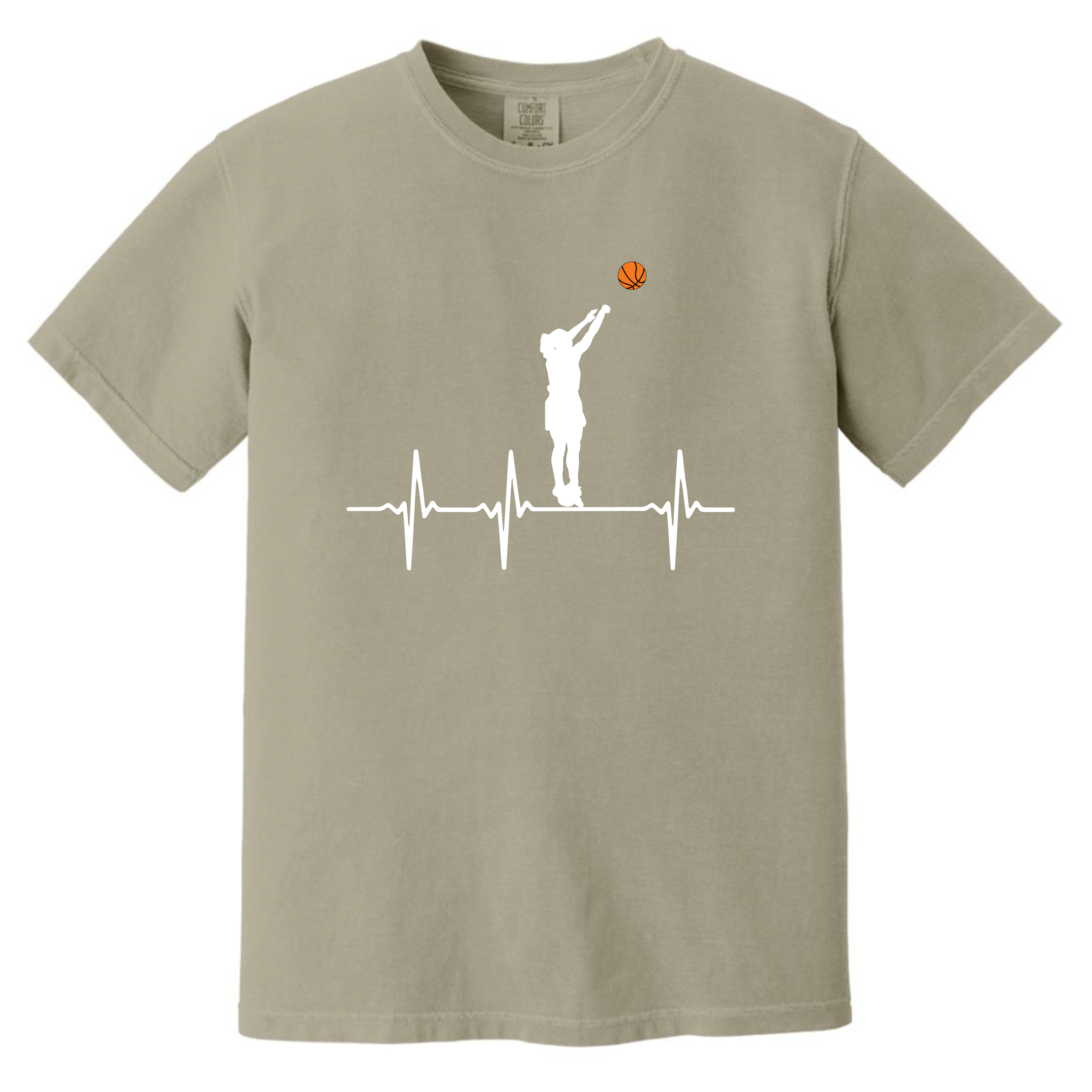 Basketball Heartbeat Women T-Shirt