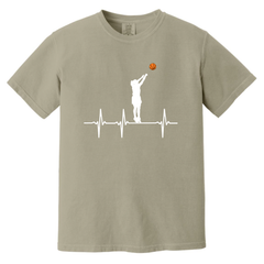 Basketball Heartbeat Women T-Shirt