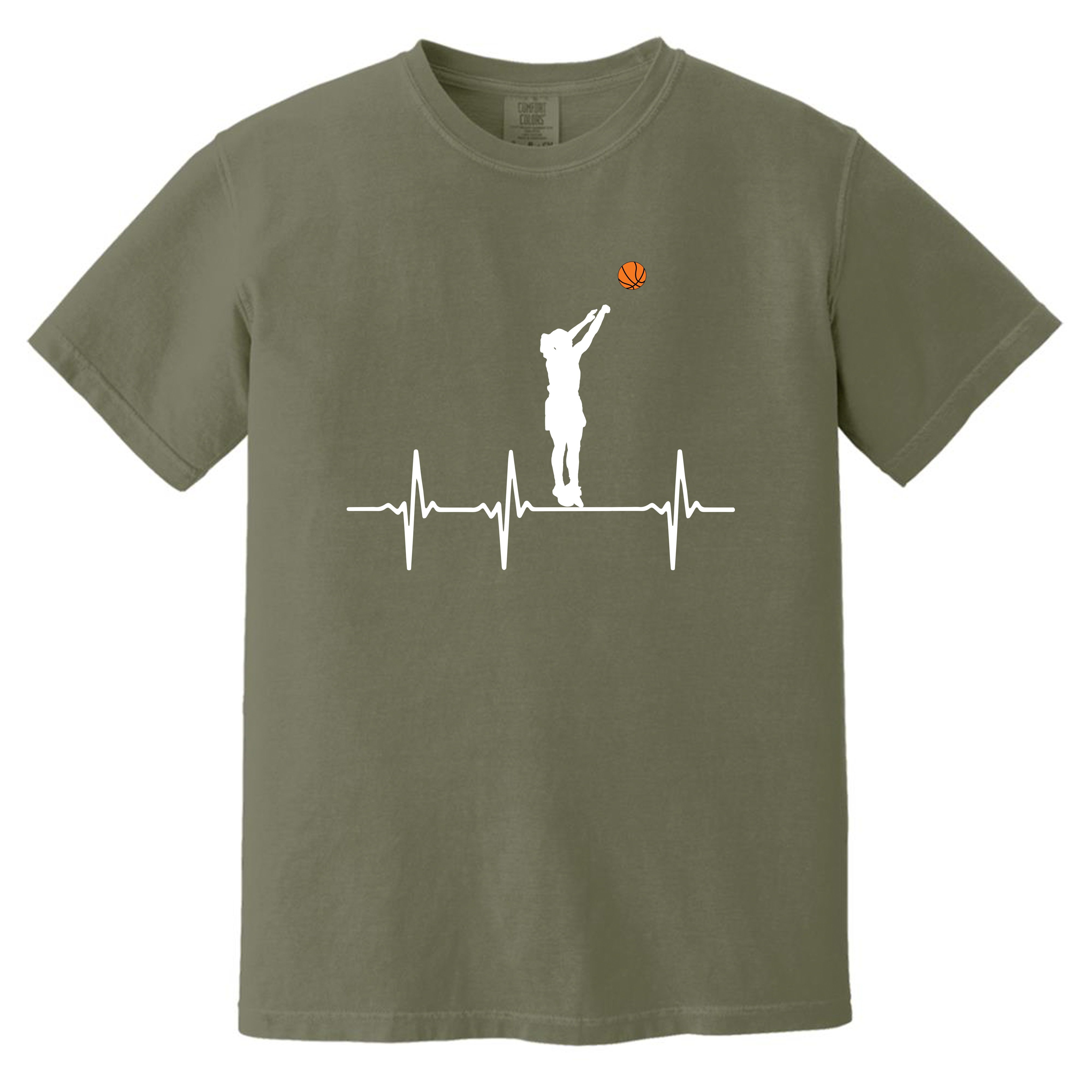 Basketball Heartbeat Women T-Shirt
