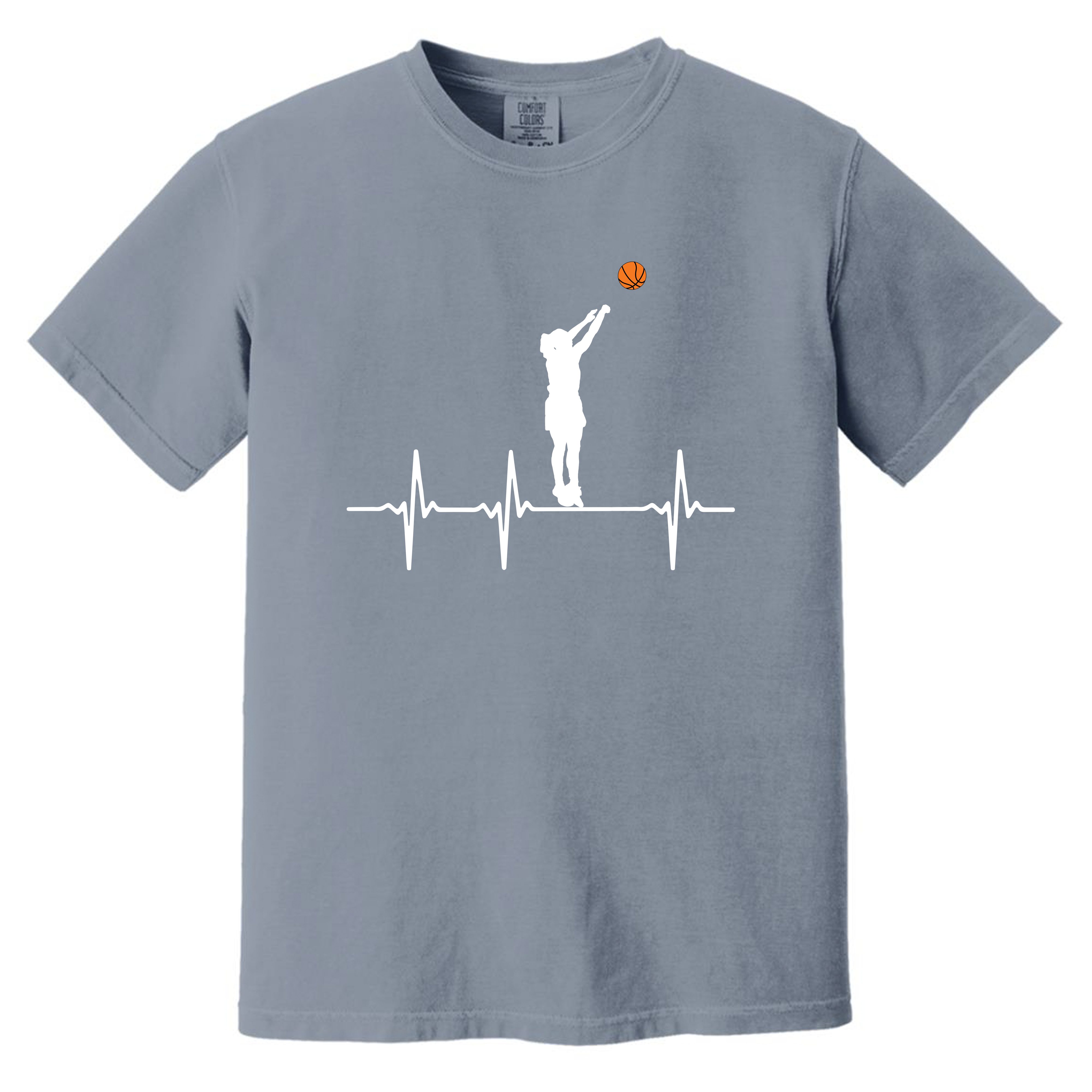 Basketball Heartbeat Women T-Shirt