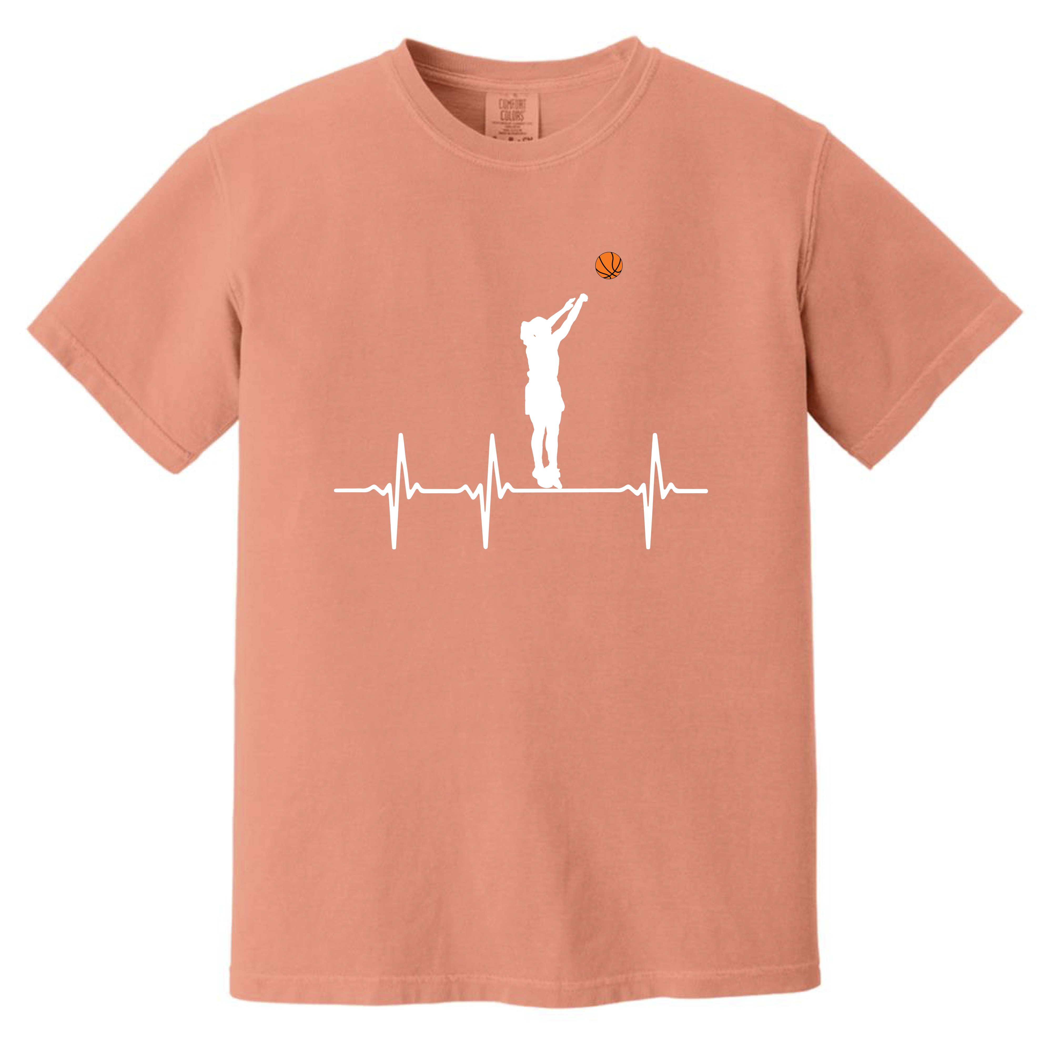 Basketball Heartbeat Women T-Shirt