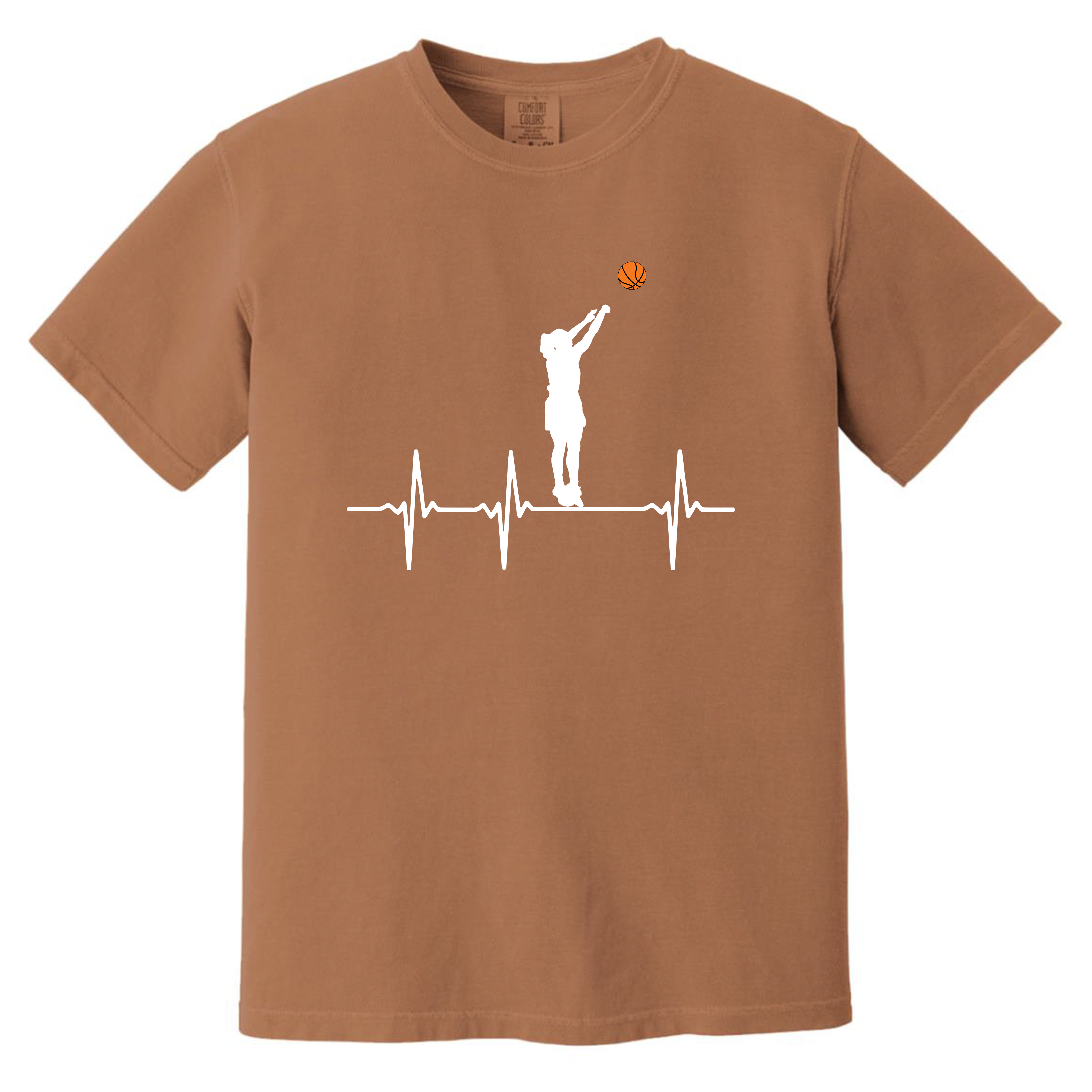 Basketball Heartbeat Women T-Shirt