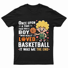 Basketball Girl and Boy Story Youth Shirt