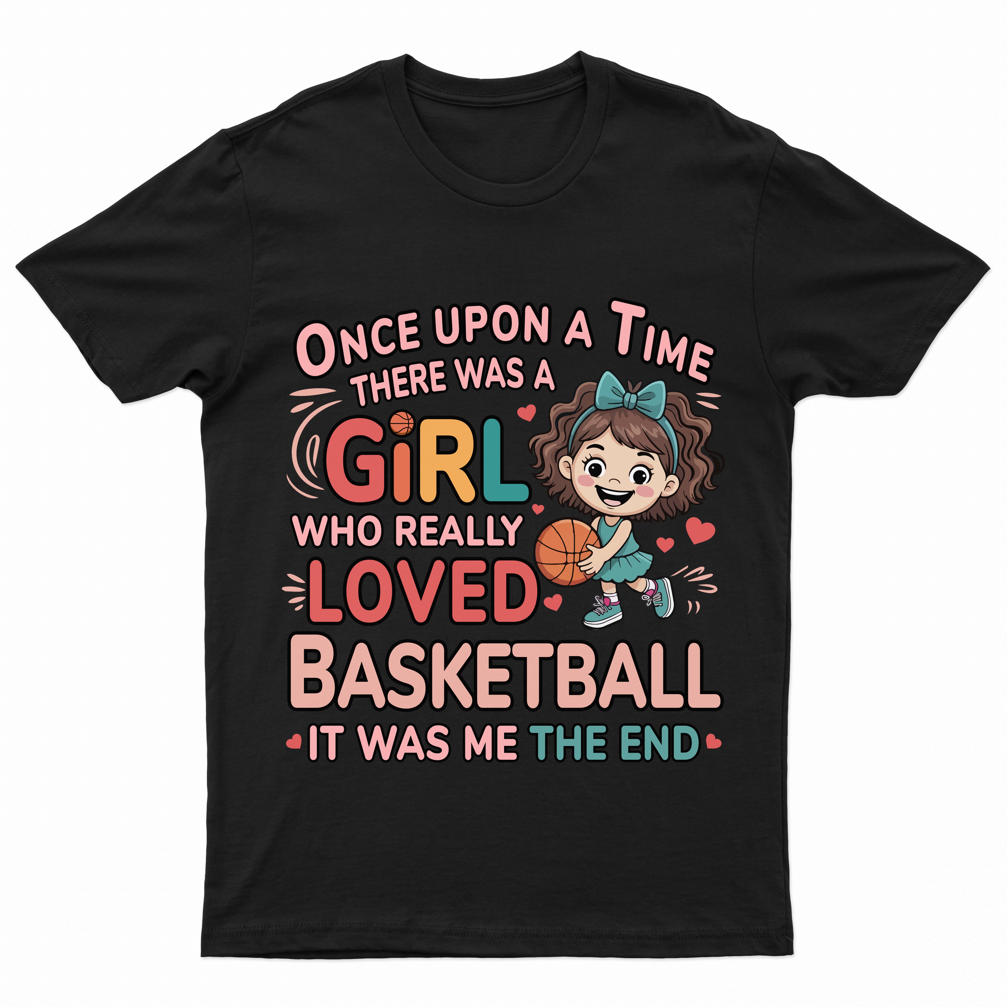 Basketball Girl Story Youth T-Shirt