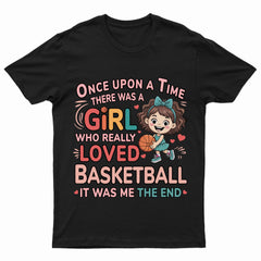 Basketball Girl Story Youth T-Shirt