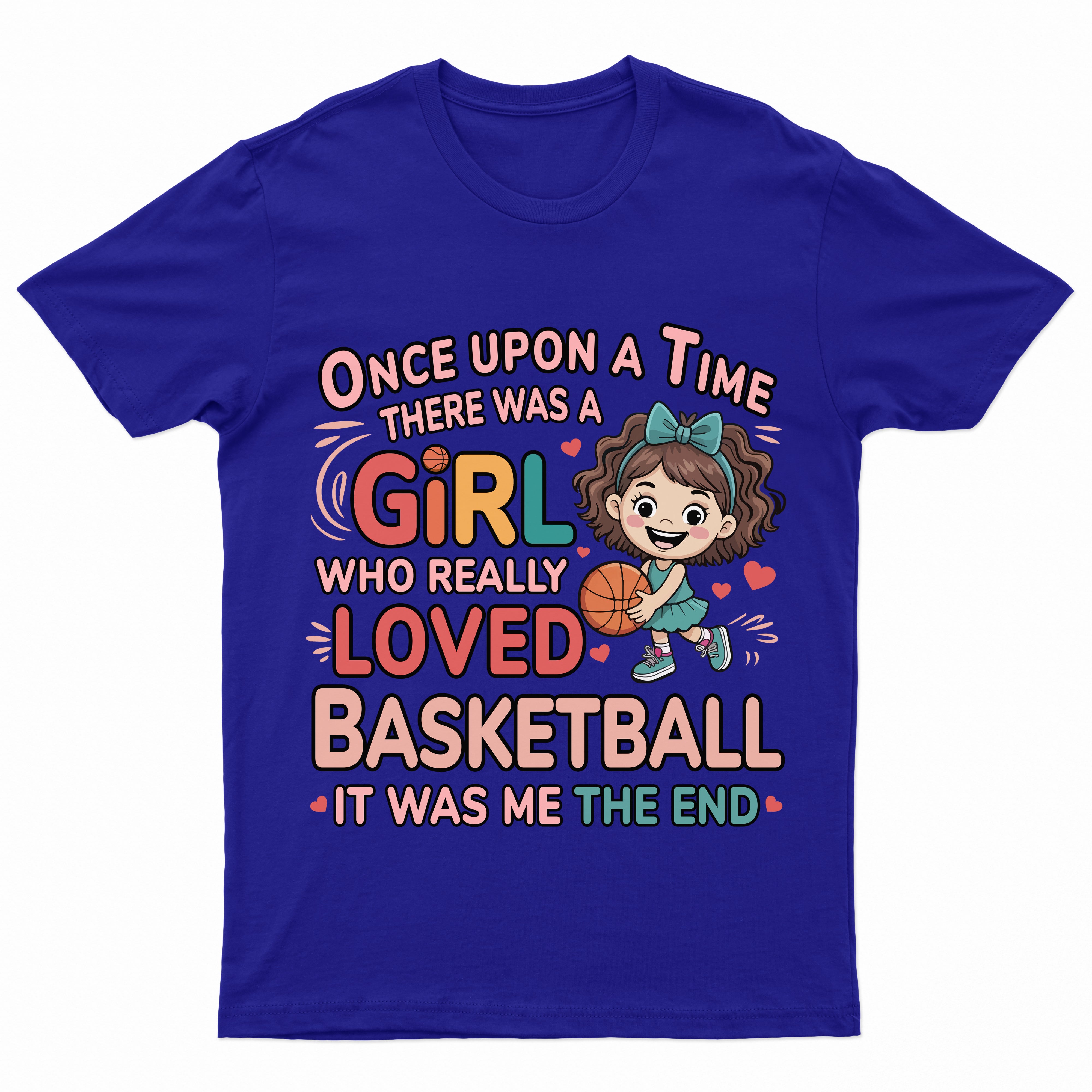 Basketball Girl Story Youth T-Shirt