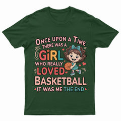 Basketball Girl Story Youth T-Shirt