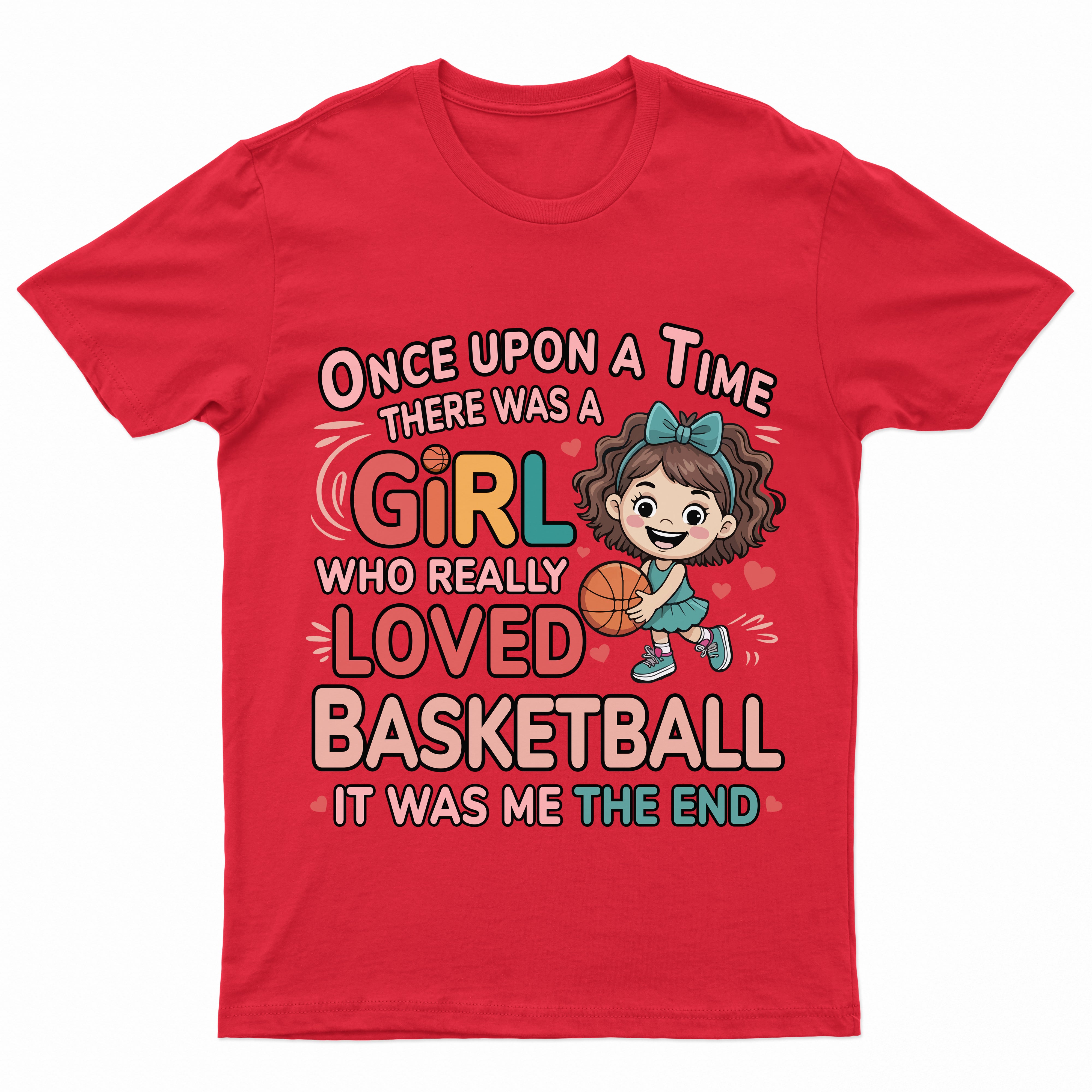 Basketball Girl Story Youth T-Shirt