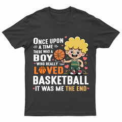 Basketball Girl and Boy Story Youth Shirt