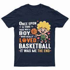 Basketball Girl and Boy Story Youth Shirt